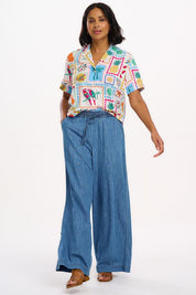 Odele Shirt- Jungle Tile