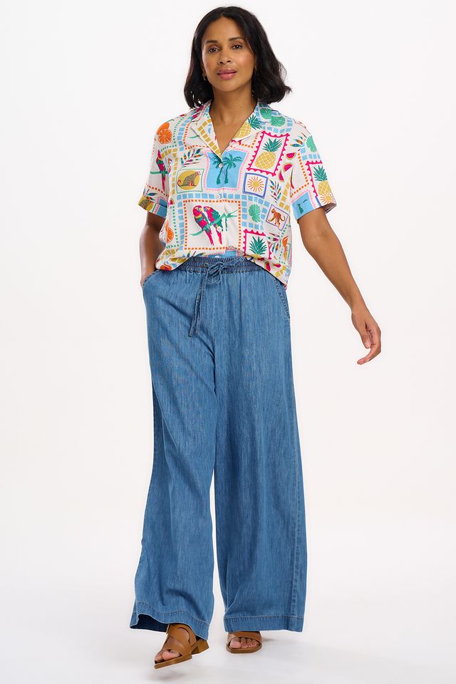 Odele Shirt- Jungle Tile