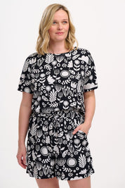 Christina Folk Floral Top