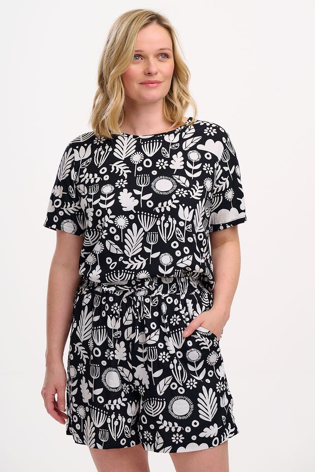 Christina Folk Floral Top