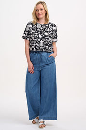 Christina Folk Floral Top