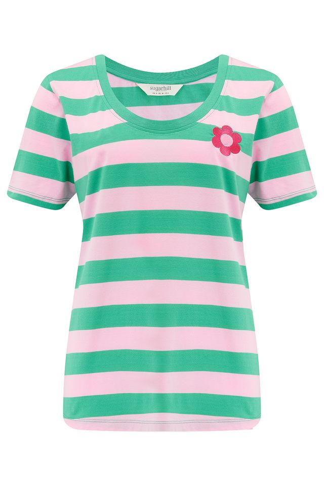 Sylvie Scoop Neck T-Shirt