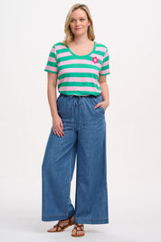 Sylvie Scoop Neck T-Shirt