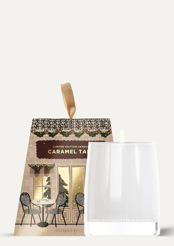 Aromatherapy Co Festive Candle 80g Caramel Tart