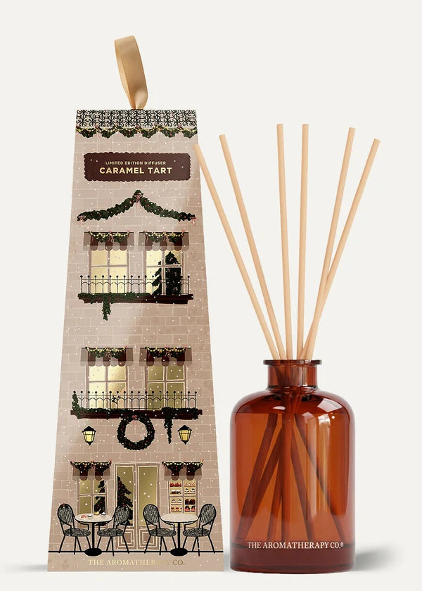 Aromatherapy Co Festive Diffuser 100ml Caramel Tart