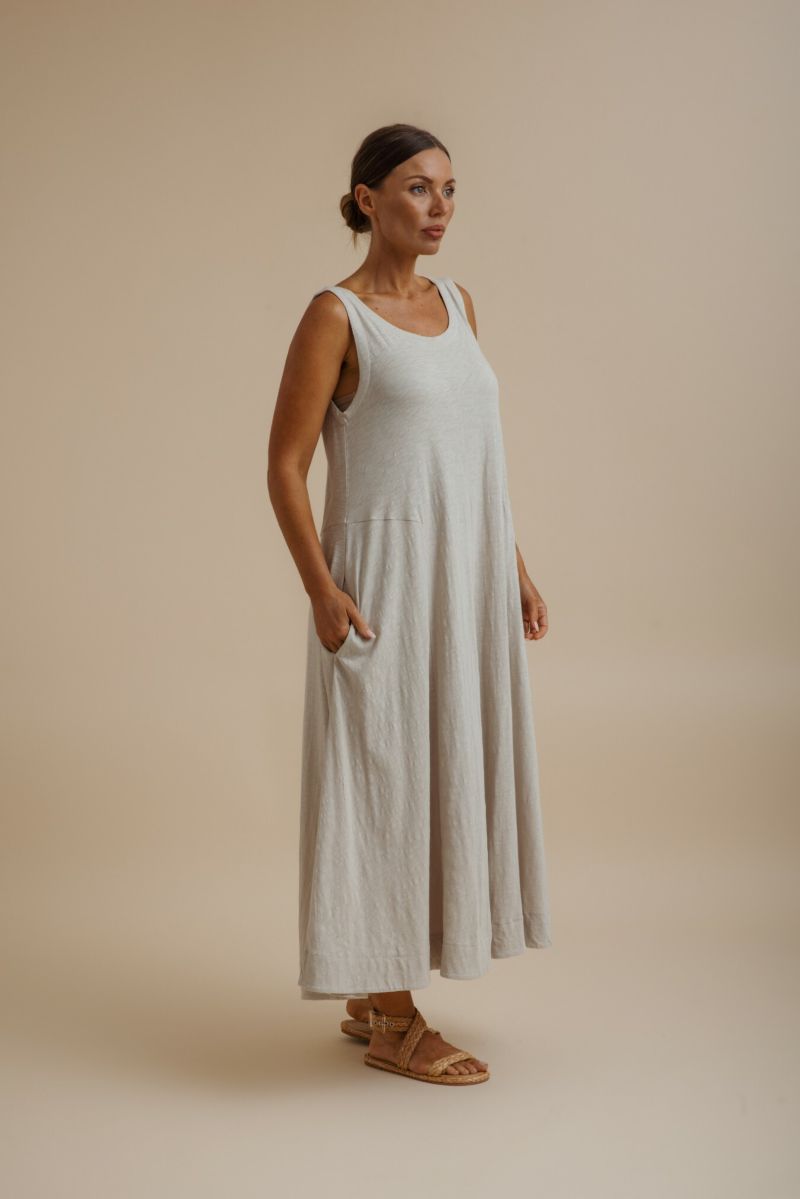 Seabreeze Flow Dress- Banksia