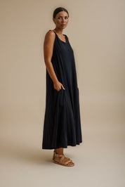 Seabreeze Flow Dress- Pool