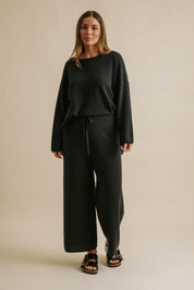Winter Retreat Merino Pant- Pine