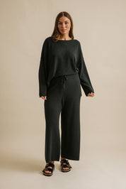 Winter Retreat Merino Pant- Pine