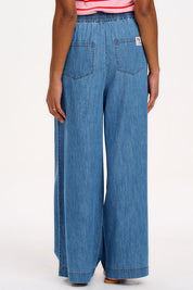 Roksanda Wide Leg Pant- Denim