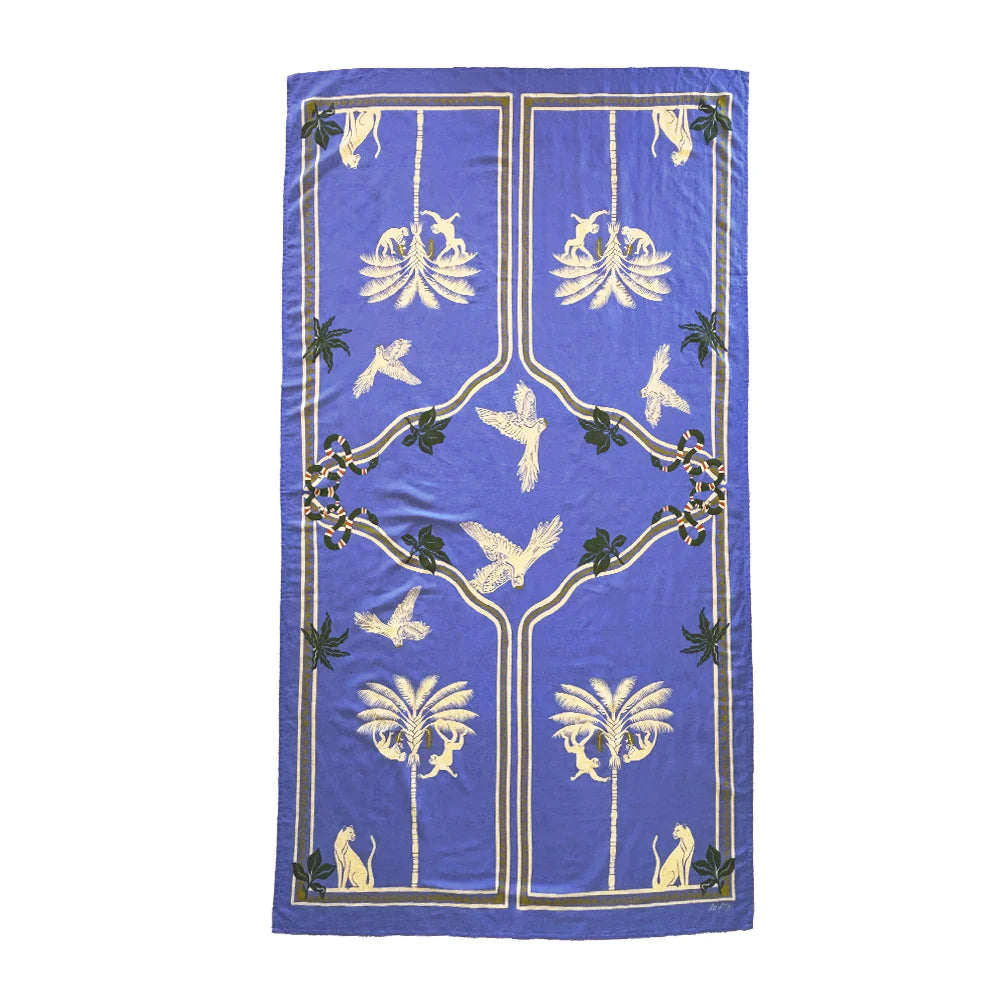 Loco Living Aviary Linen Cotton Tablecloth