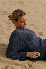 Coast To Coast Pullover- Indigo