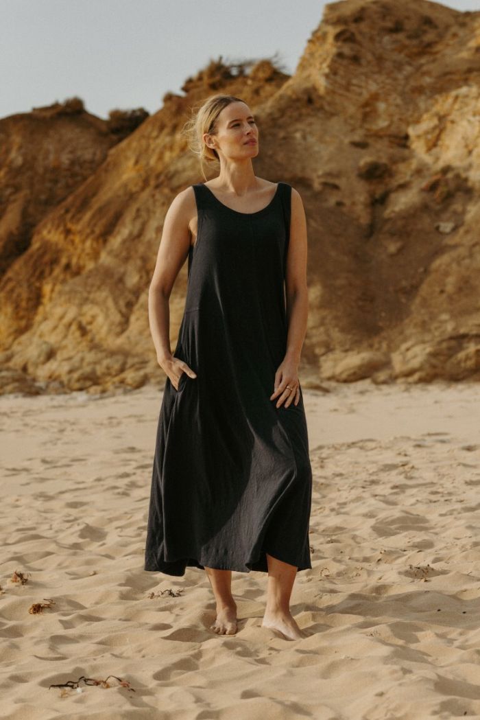 Talamaya Seabreeze Flow Dress in Pool
