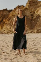 Talamaya Seabreeze Flow Dress in Pool