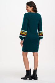 Talasi Dress- Dark Green