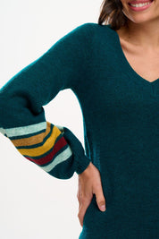 Talasi Dress- Dark Green