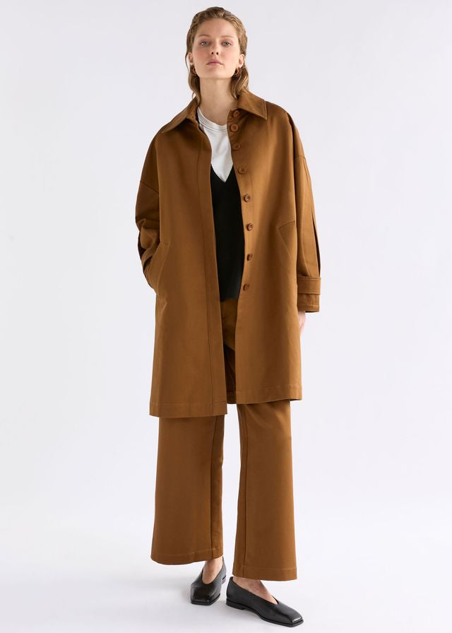 ELK Talli Coat in Olive