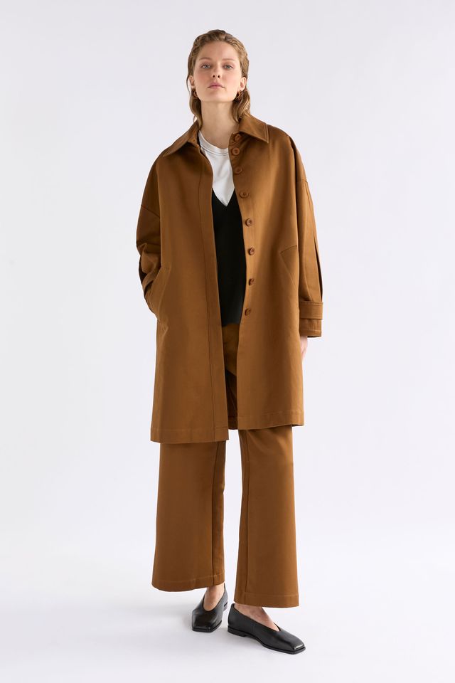 ELK Talli Coat in Olive
