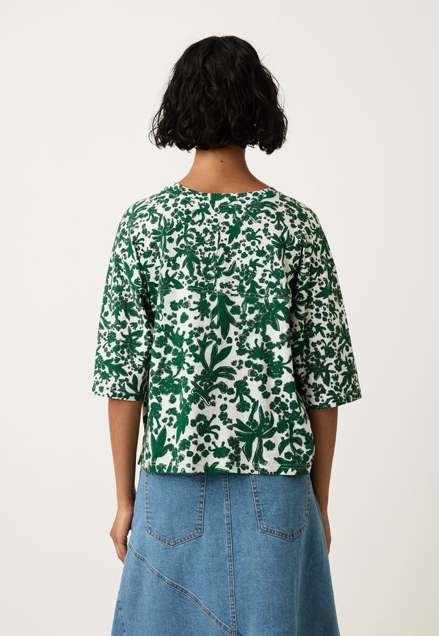 Tasmin Boxy Tee- Parsley