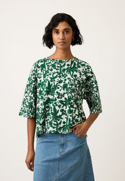 Tasmin Boxy Tee- Parsley