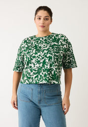 Tasmin Boxy Tee- Parsley