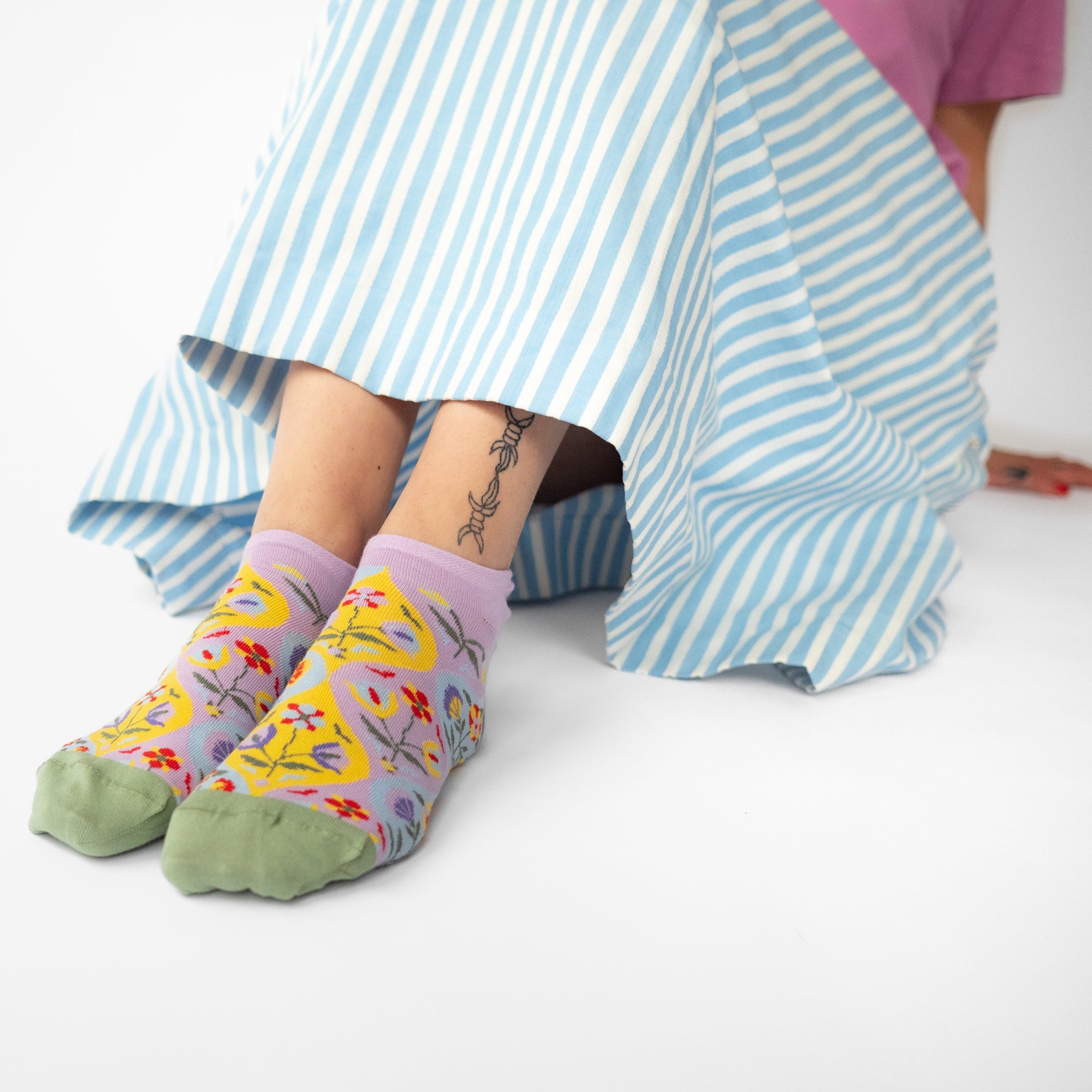 Bonne Maison Tapis Mauve No show Socks