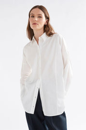 ELK Tiga Cotton Shirt in White