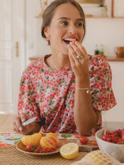 Tomato Stud Earrings