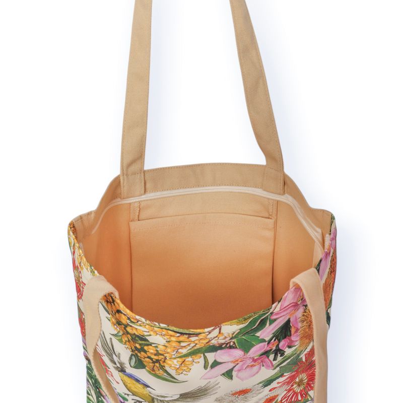Zippered Tote Bag