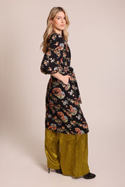Fleeting Fools Duster Coat- Black