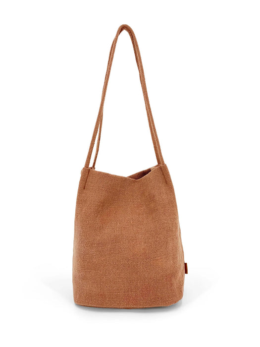 Natural Long Handle Bag- Assorted Colours