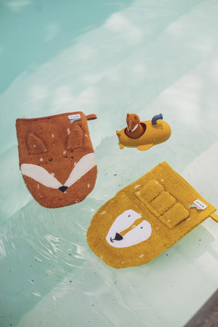 Washcloths 2 Pack- Fox/Rabbit