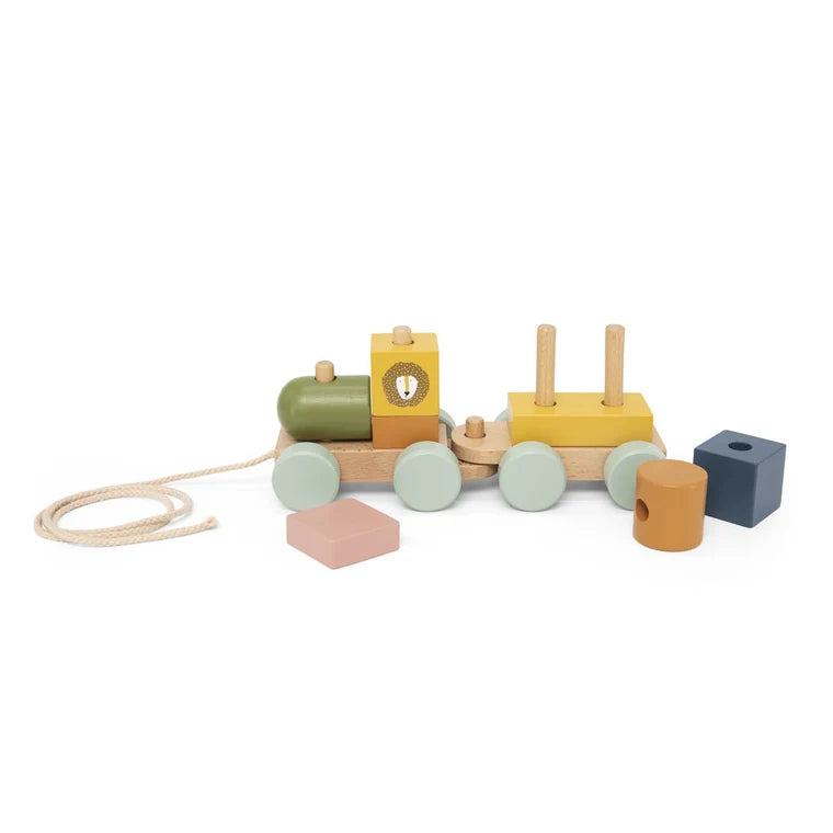 Wooden Mini Animal Train