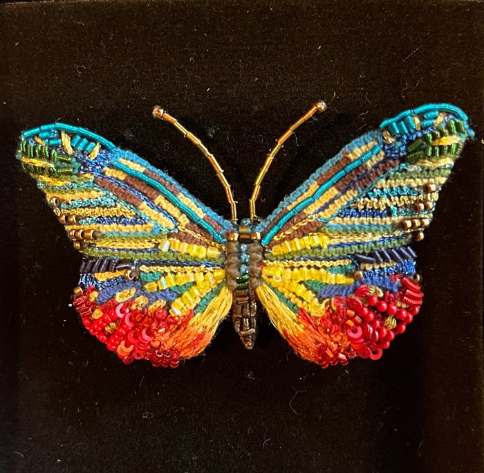 Trovelore Cepora Jewel Butterfly Brooch