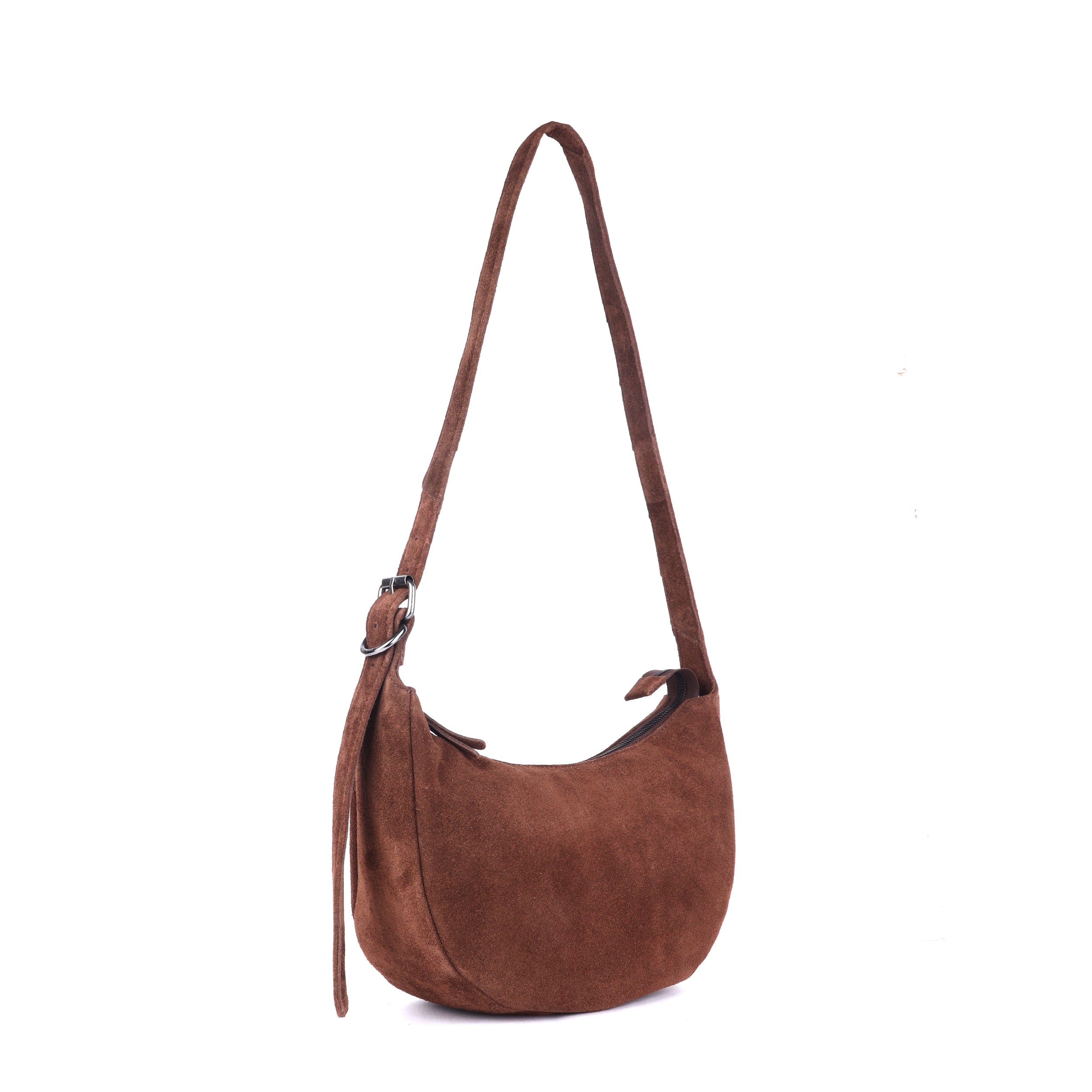Tulip Moon Suede Bag