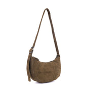 Tulip Moon Suede Bag