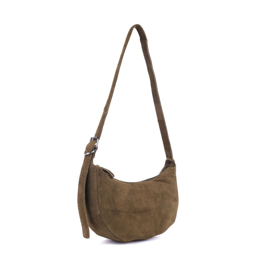 Tulip Moon Suede Bag