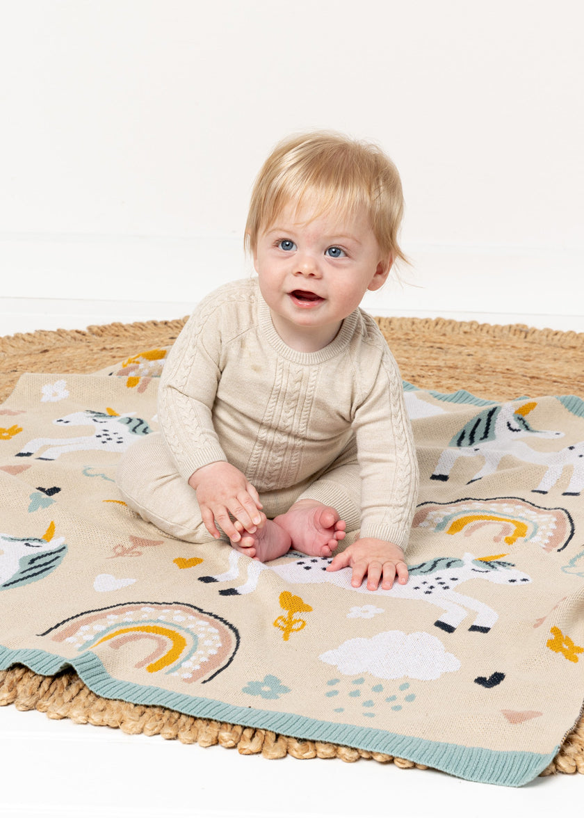 Indus Baby Blanket-Unicorn Magic