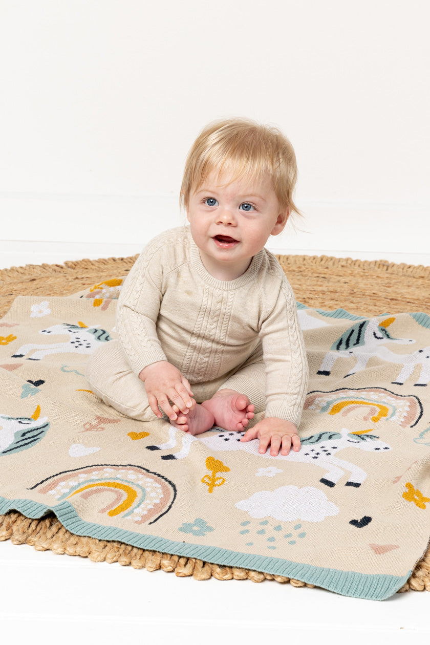 Indus Baby Blanket-Unicorn Magic