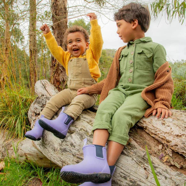 Kids Bobbi Boots- Lavender