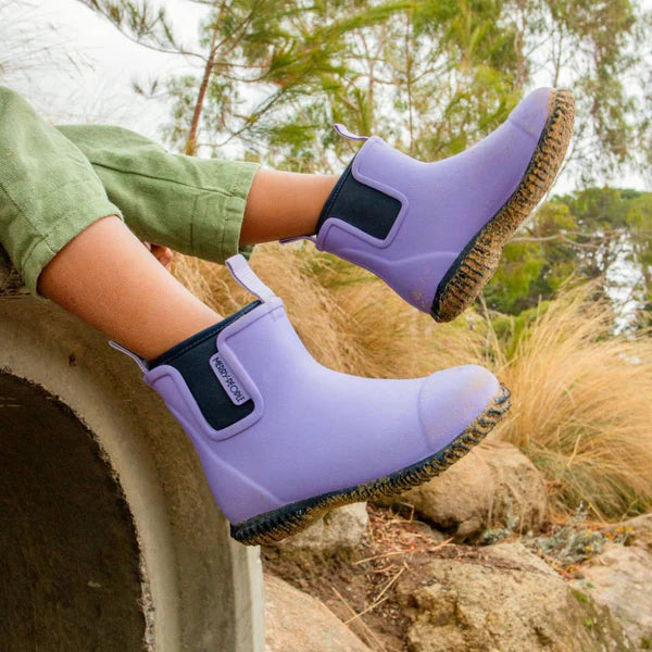 Kids Bobbi Boots- Lavender