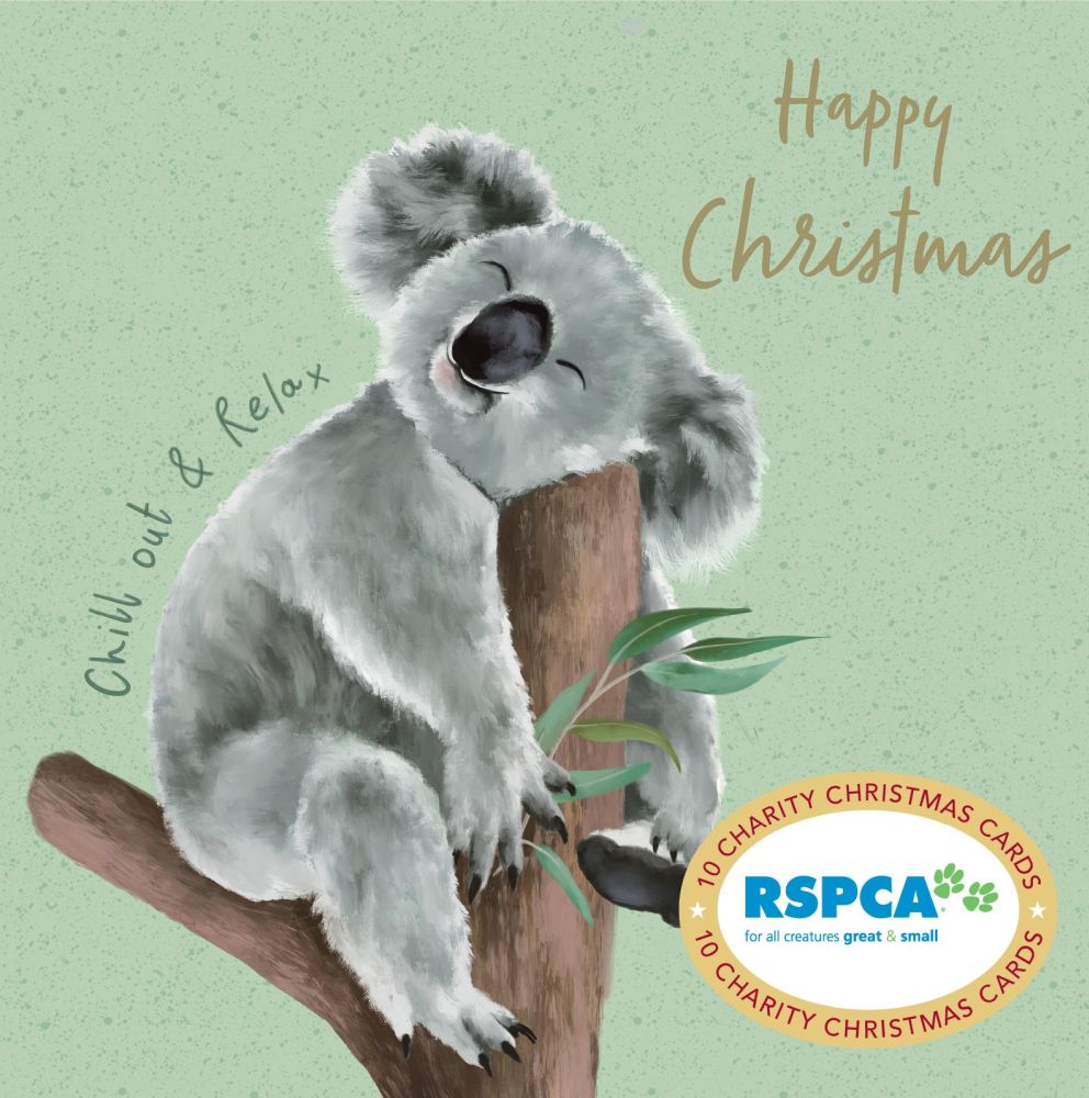 Christmas Card Wallet- RSPCA- Happy Koala