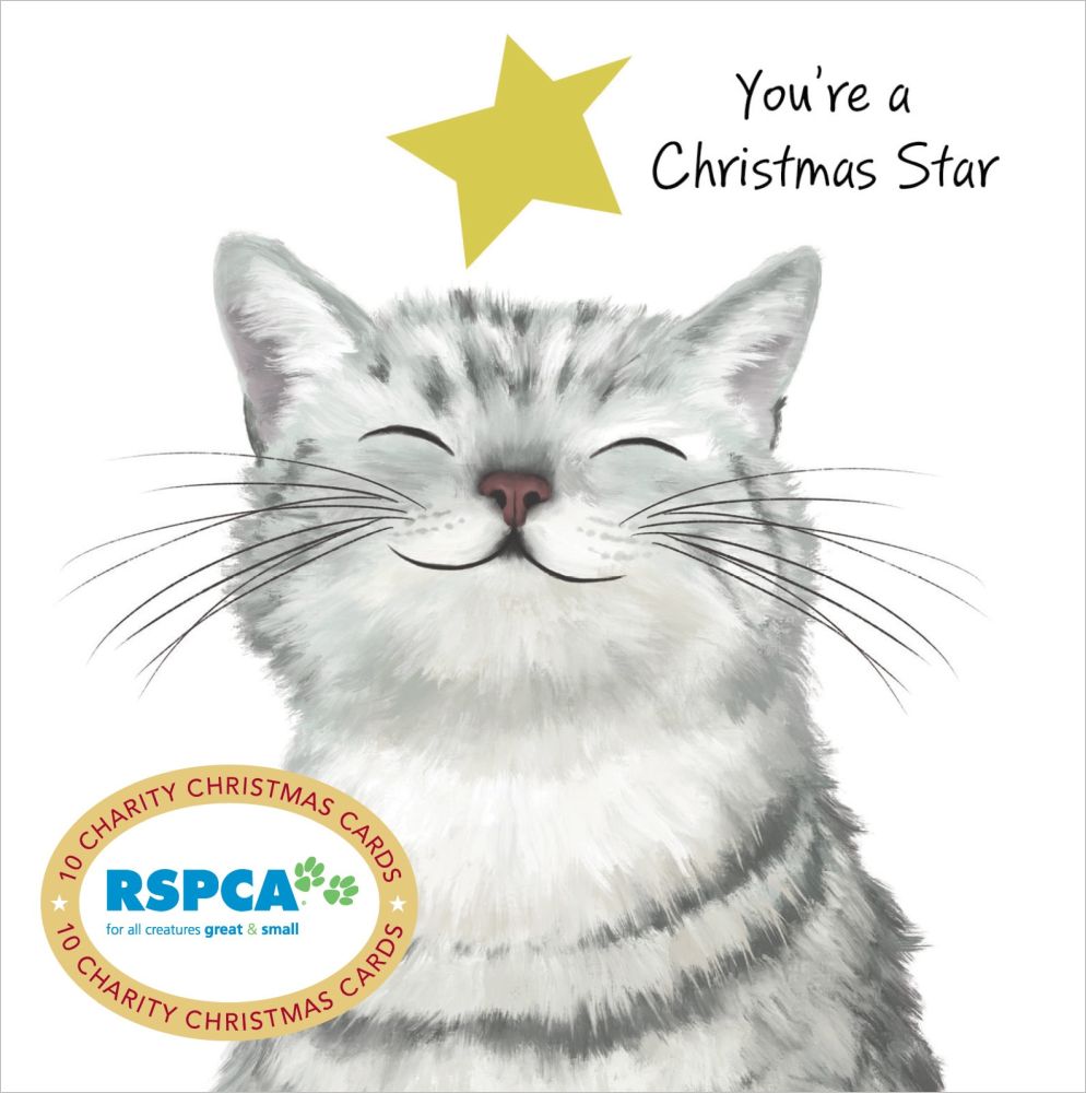 Christmas Card Wallet- RSPCA- Christmas Star