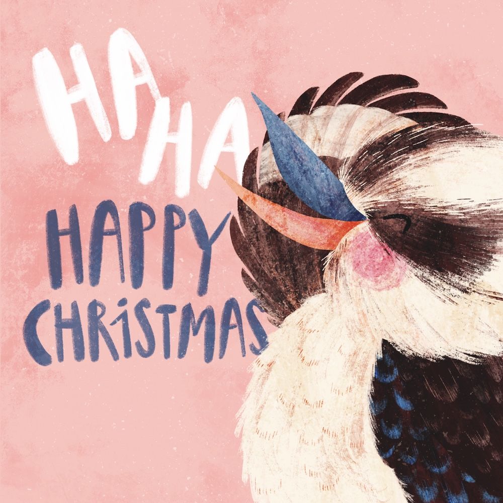 Christmas Card Set- BCNA- Laughing Kookaburra