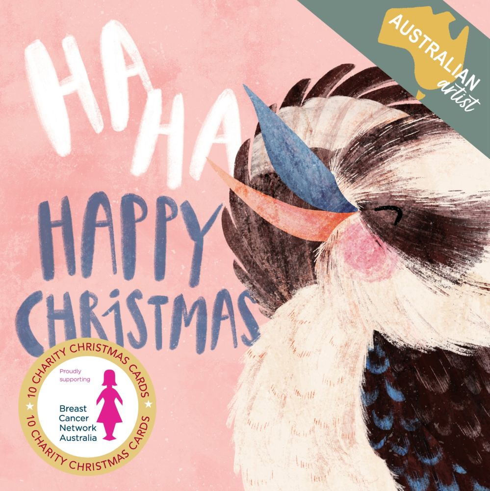 Christmas Card Wallet BCNA Laughing Kookaburra