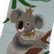 Embroidered Christmas Stocking-Koala