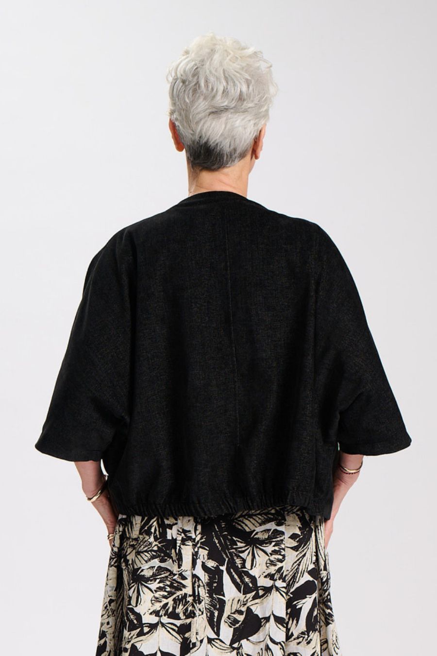 Margot Valentina Jacket- Charcoal