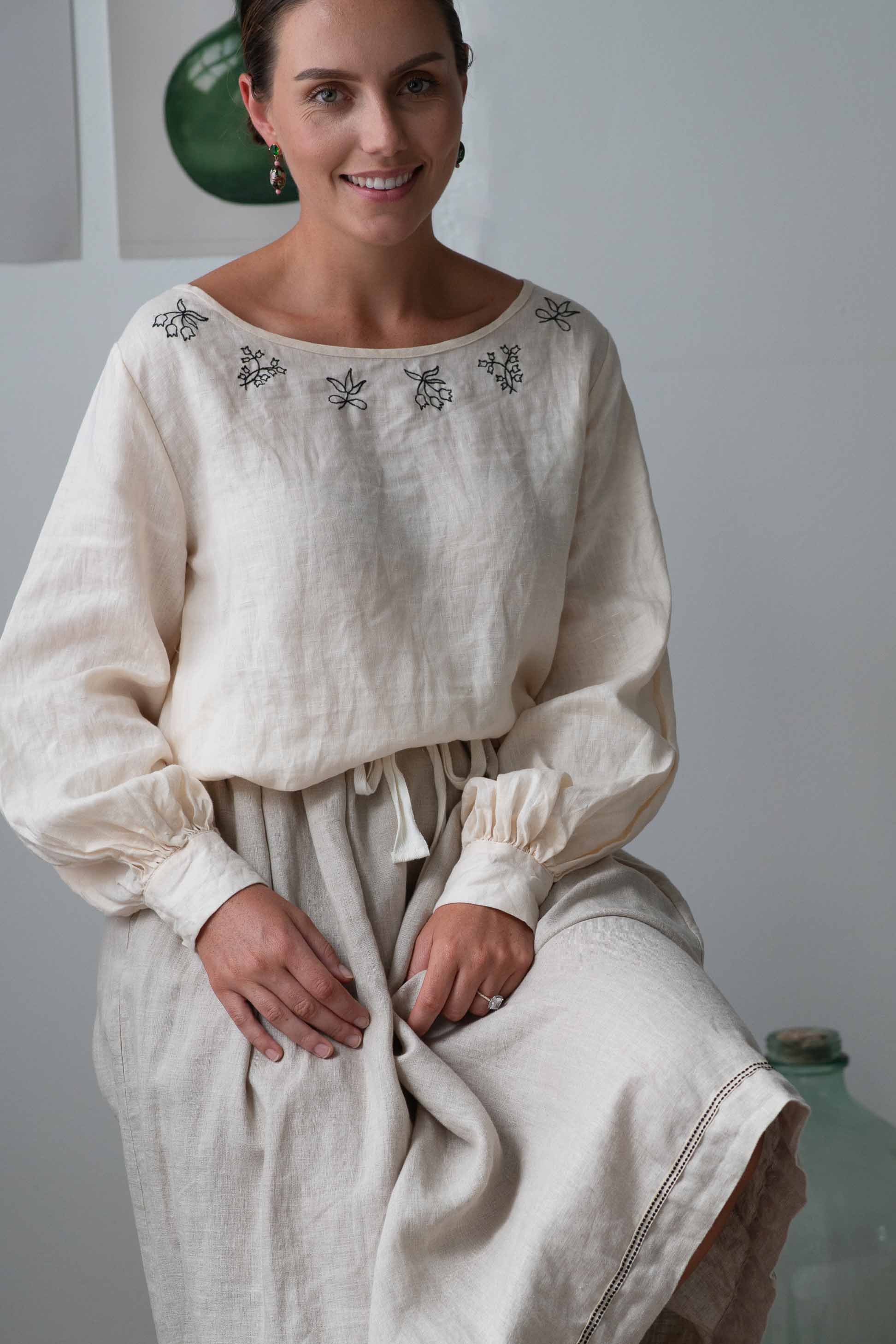 Valeria Top- Cream