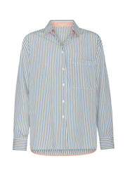 Vera Long Sleeve Shirt- Blue