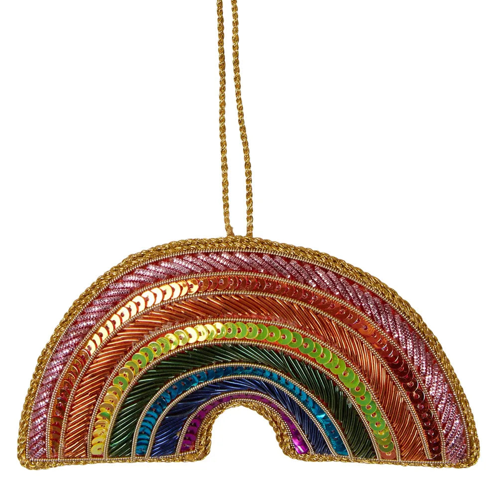 Sequin Hanging Rainbow Decorations